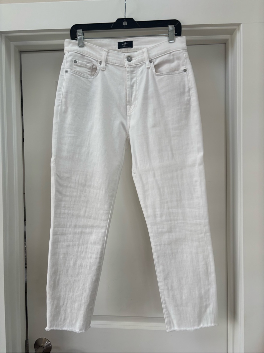 7 For All Mankind Cropped Jeans 28